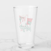 Frostig der Schneemann - Es muss magisch sein Glas (Rückseite)