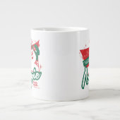 Frostig der Schneemann - Es muss magisch sein Jumbo-Tasse (Vorderseite)