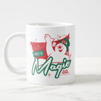 Frostig der Schneemann - Es muss magisch sein Jumbo-Tasse