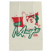 Frostig der Schneemann - Es muss magisch sein Mittlere Geschenktüte (Rückseite)