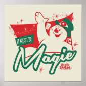 Frostig der Schneemann - Es muss magisch sein Poster (Vorne)