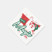 Frostig der Schneemann - Es muss magisch sein Serviette (Ecke)