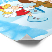 Frostig der Snowman™ Winter Poster (Ecke)