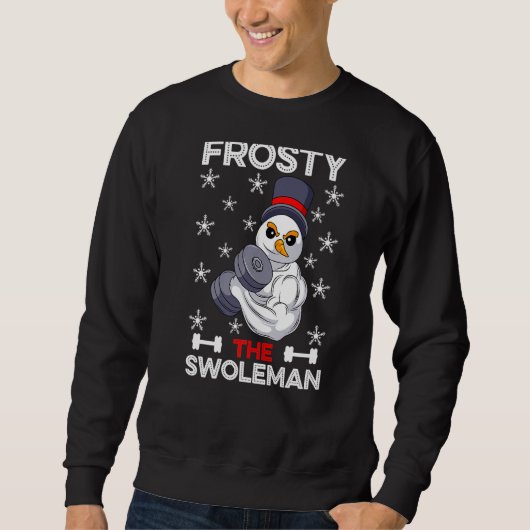 Frostig der Swoleman Sweatshirt (Vorderseite)