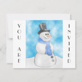 frostig einladung (Vorderseite)