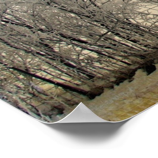 frostig poster (Ecke)