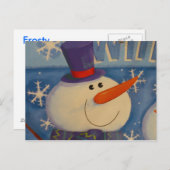 frostig postkarte (Vorne/Hinten)