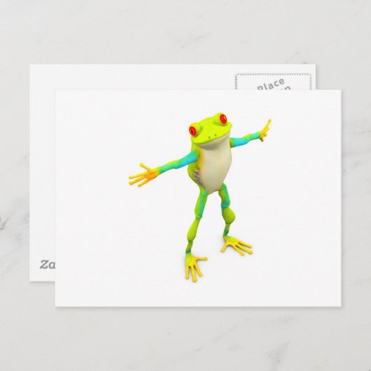 frostig postkarte (Vorne/Hinten)