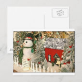 frostig postkarte (Vorne/Hinten)