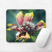 Frostige Blume Mousepad (Mit Mouse)