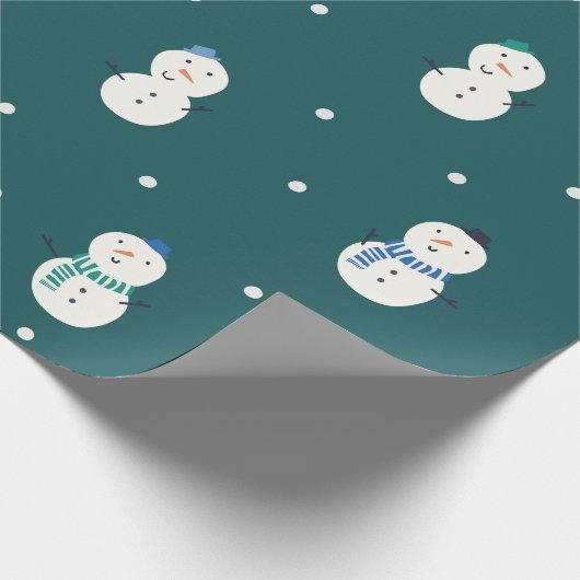 Frostige Freunde von Primary.com Geschenkpapier (Ecke)