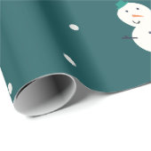 Frostige Freunde von Primary.com Geschenkpapier (Rolleneckpunkt)