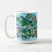 Frostige Frösche Touhou Project Cirno Hommage Kaffeetasse (Links)