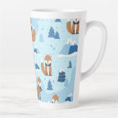 Frostige Winterfüchse Milchtasse (Rechts)