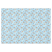 Frostige Winterfüchse Tischdecke (Vorderseite (Horizontal))