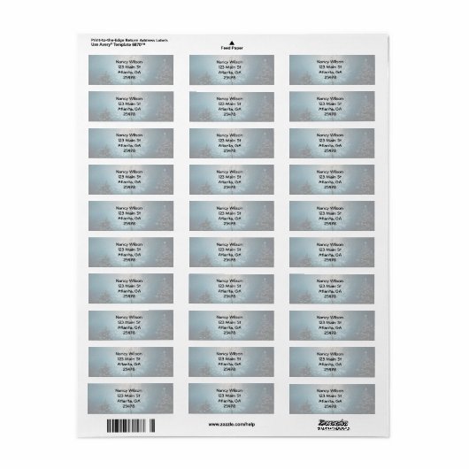 Frostiger Baum im Abend (Vorne)