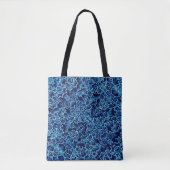 Frostiger blauer Efeu Cool Tasche (Vorderseite)