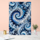 Frostiger Fraktal Acrylschild (Hochzeit)