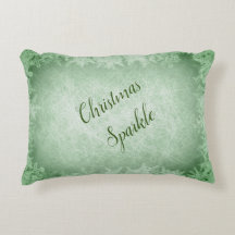 Frostiger grüner Weihnachtsfunkel