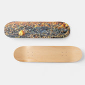 Frostiger Kürbispatch Skateboard (Horizontal)