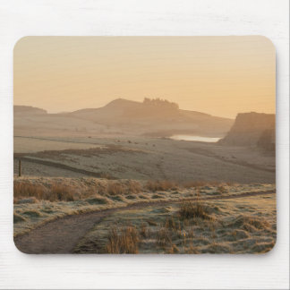 Frostiger Morgen am Steel Rigg Mousepad