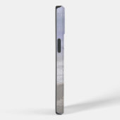 Frostiger Schneemann am Strand Case-Mate iPhone Hülle (Rückseite / Rechts)