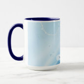 Frostiger Silberadernfluss Tasse (Links)