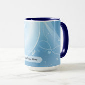 Frostiger Silberadernfluss Tasse (VorderseiteRechts)