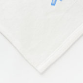 Frostiges Schneeflocken-Muster-Wurf-Fleece-Decke Fleecedecke (Ecke)