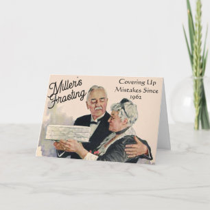 Frosting - Fehler seit Personalisiert verdecken Karte