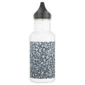 Frostkristalle Edelstahlflasche (Links)