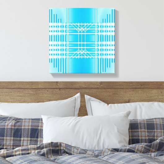 Frostleinwand Leinwanddruck (Insitu (Schlafzimmer))
