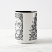 FrostLion Zweifarbige Tasse (Mittel)