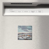 Frostmesse an der Themse in der Nähe des Tempels Magnet (In Situ (Geschirrspüler))