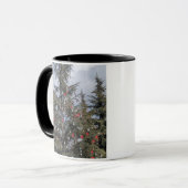 Frostmoment - Weihnachtsbaum-Tasse | Gemütliches G Tasse (Vorderseite Links)