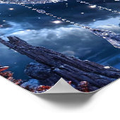 Frostmondkunst Poster (Ecke)