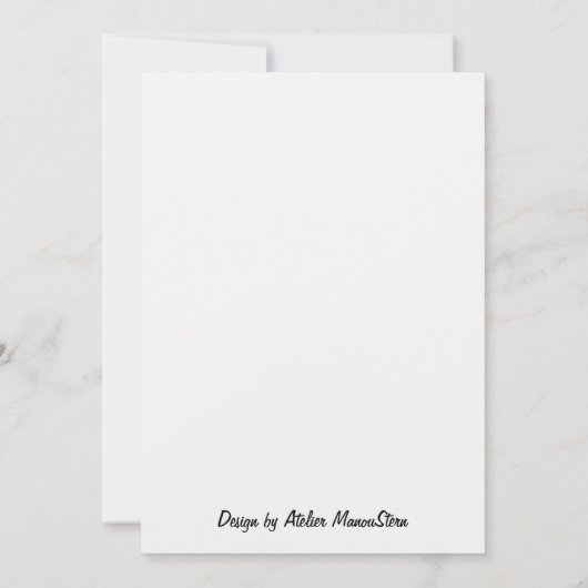 „Frostpoesie – Einladung mit Raureif-Zweig“ (Rückseite)