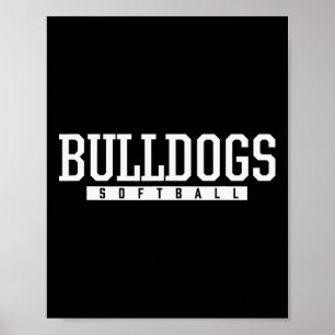 Frostproof Bulldogs Softll Hs  Poster