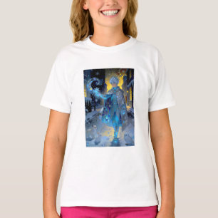 Frostschöpfer einer mondbeschienenen Straße – Ein T-Shirt