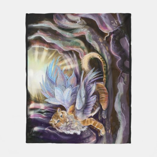 Frostschwingeniger Fleecedecke (Vorderseite)