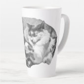 Froststippige Freundschaft Milchtasse (Rechte Ecke)