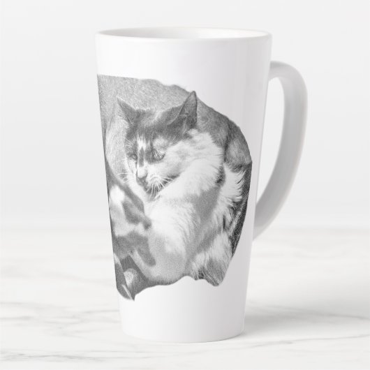 Froststippige Freundschaft Milchtasse (Rechte Ecke)