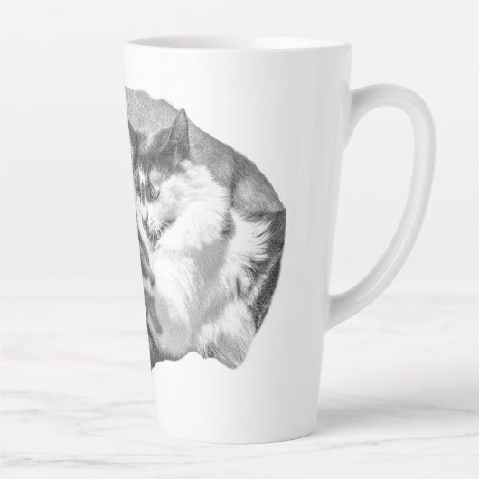 Froststippige Freundschaft Milchtasse (Rechts)