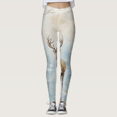 Frostwald Waldland Hirsch Leggings (Vorderseite)