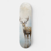 Frostwald Waldland Hirsch Skateboard (Vorderseite)