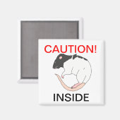 Frostwarnmagnet Magnet (Vorderseite/Rückseite)