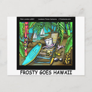 Frosty auf Hawaii Lustiges Weihnachten