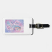 Frosty betta mermaid Gepäckmarke von Renee Gepäckanhänger (Vorderseite horizontal)