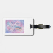 Frosty betta mermaid Gepäckmarke von Renee Gepäckanhänger (Rückseite horizontal)