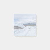 Frosty Blue Landschaftlich Glacier Nachhinweise Post-it Klebezettel (Vorderseite)